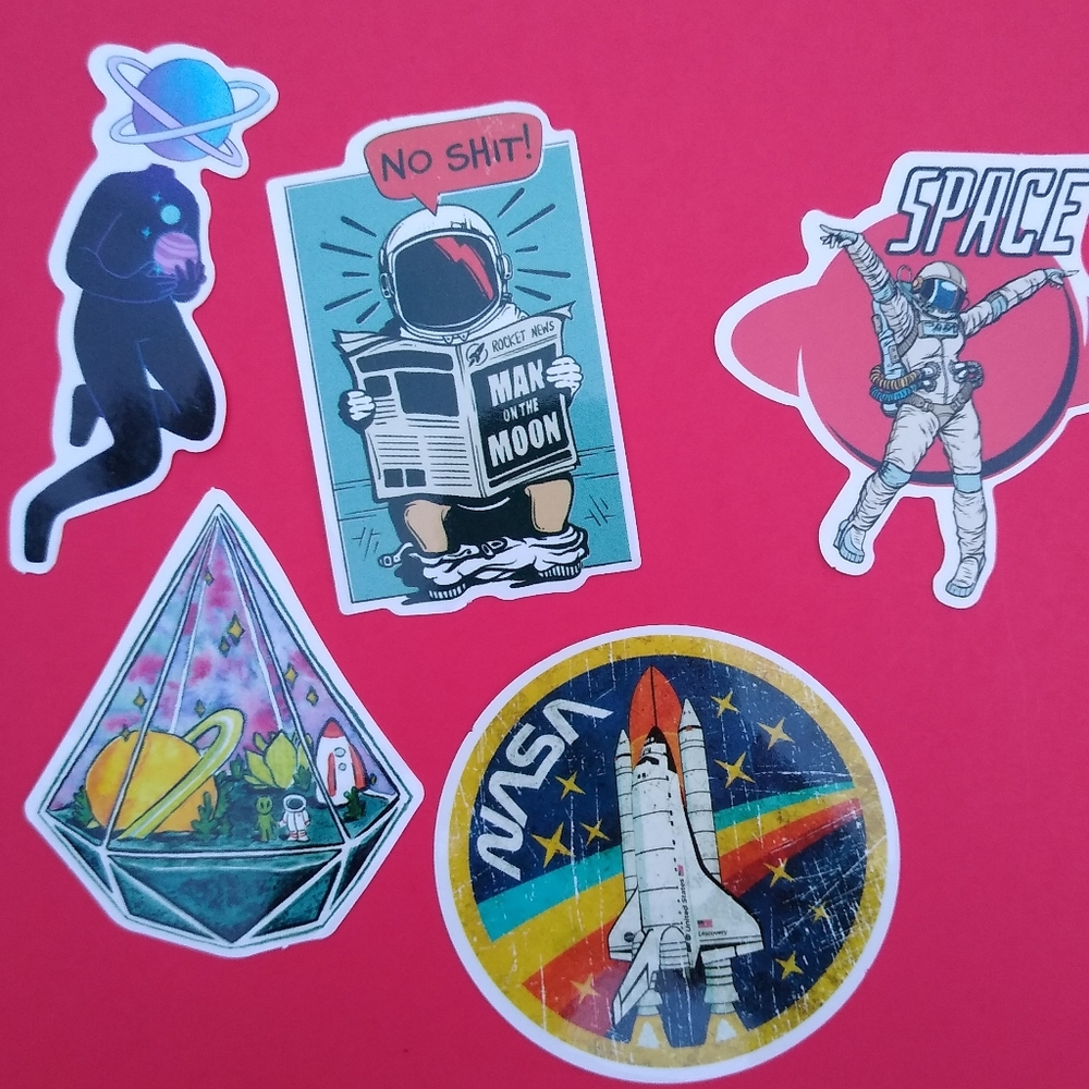 Spaced Out Sticker Set - Picture 3 of 7